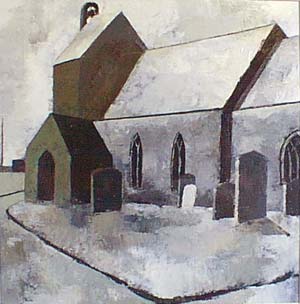 'Derbyshire Chapel, Winter'