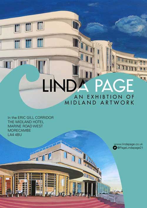 Linda Page at the Midland Hotel Morecambe