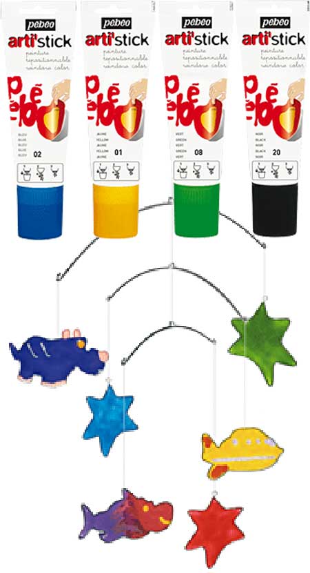 artistick peelable glass paint info