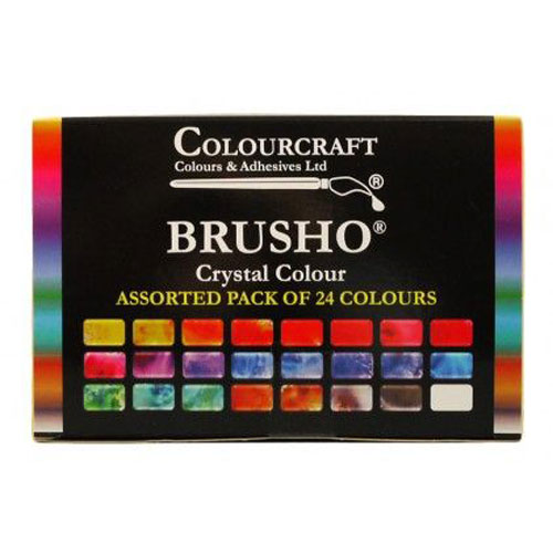 Brusho concentrated watercolour