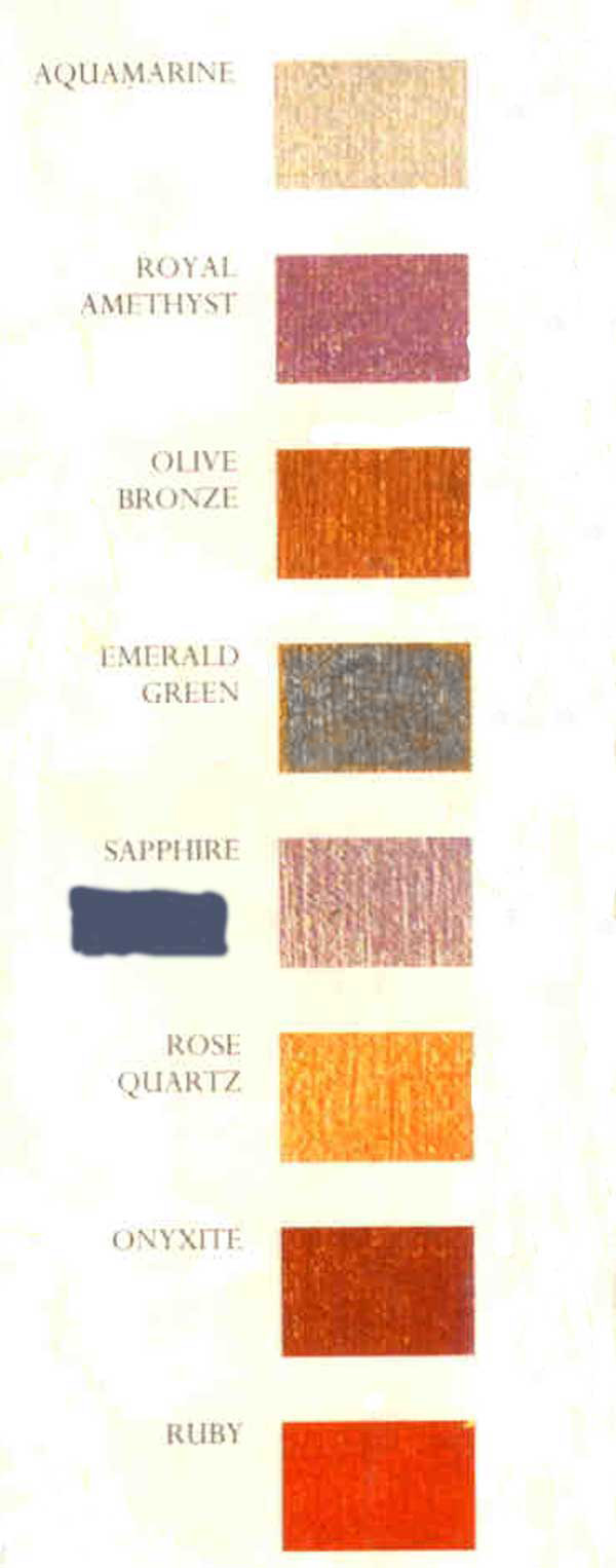 Liquid Leaf Colour Chart