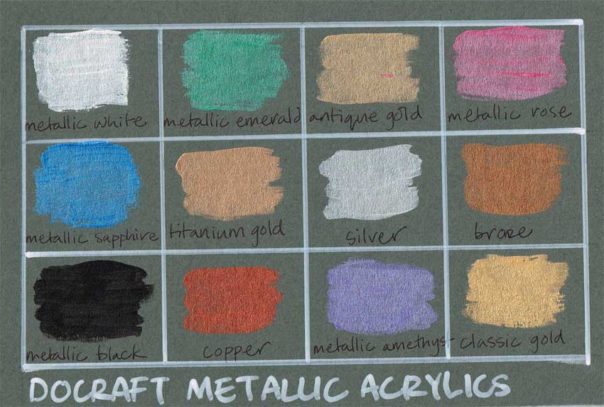 Artiste do craft metalic all purpose acrylic