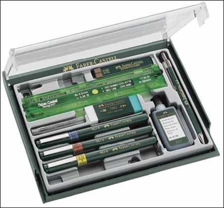 Faber castell tg technical drawing pens