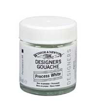 Process White Winsor & Newton Designers gouache 30ml Process White Winsor & Newton Designers gouache 30ml