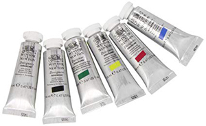 Winsor and Newton Artists Designer Gouache Colour Chart