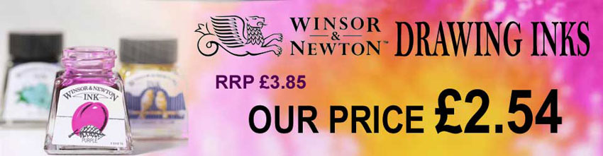 Winsor and newton Drawing Inks special offers Promotion
