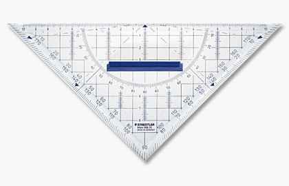 Set squares 22 cm  Staedtler