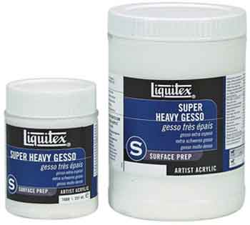 Super Heavy Gesso from Liquitex