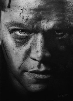 Jason Bourne Ruth Tyson Graphite Pencil