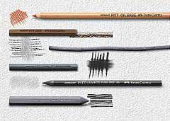 Faber Caster pencil graphite charcoal