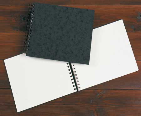 Hardback spiral bound sketchpad Daler Rowney