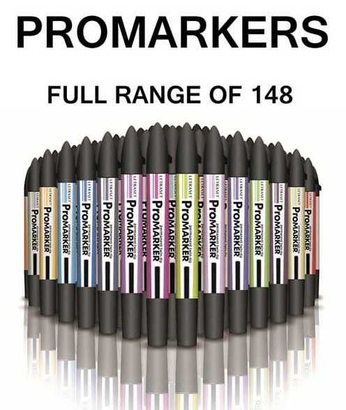 ProMarker letraset twin tip 