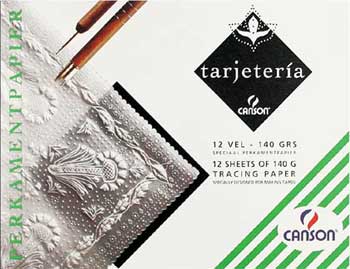 Tarjeteria parchment craft tracing papers