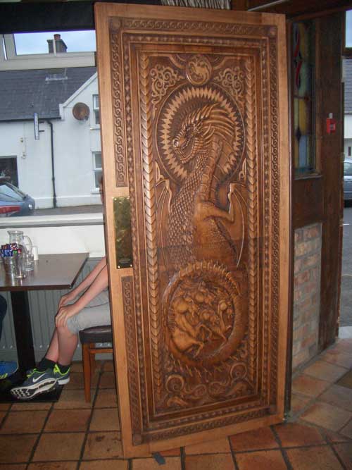 Game of Thrones Door 6 Fullerton Arms Ballintoy