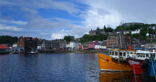 Oban Harbour Scotland 2013