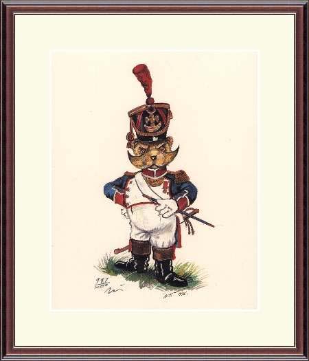 Neil Thompson - 'French Officer, Grenadiers. 1815.'