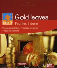 imitation gold leaves gedeo